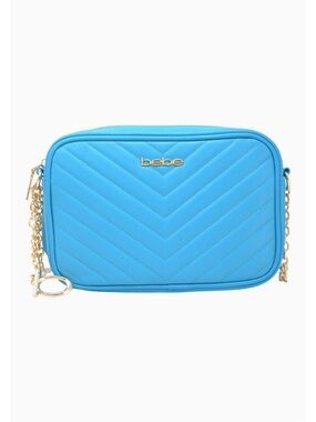 bebe - Tyler Camera Crossbody - Capri Blue